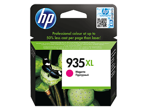 מחסנית דיו מקורית במגנטה HP 935XL‏ בעלת תפוקה גבוהה