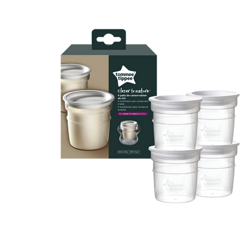 סירי אחסון חלב  - Tommee Tippee - Milk Storage Pots  