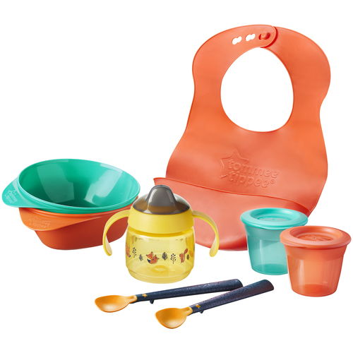 סט האכלה לתינוק -  Tommee Tippee - Firsttastes Weaning Starter Kit  Firsttastes 