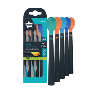 כפיות גמילה  Tommee Tippee - Softee Weaning Spoons Softee 