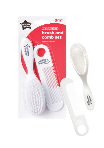 מברשת ומסרק לתינוק - טומיטיפי _  Tommee Tippee - Essential Brush and Comb Set  
