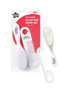 מברשת ומסרק לתינוק - טומיטיפי _  Tommee Tippee - Essential Brush and Comb Set  