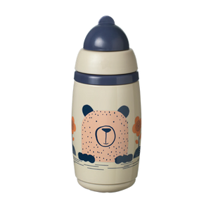 כוס מבודדת עם קשית מ"ל Tommee Tippee - SuperStar Insulated Straw Cup 266ML - 266 