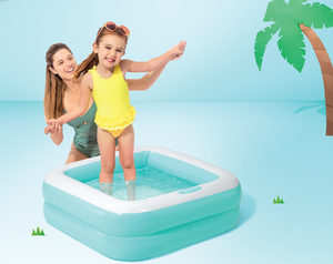 בריכה מרובעת תינוק תחתית מתנפחת                     078257571000