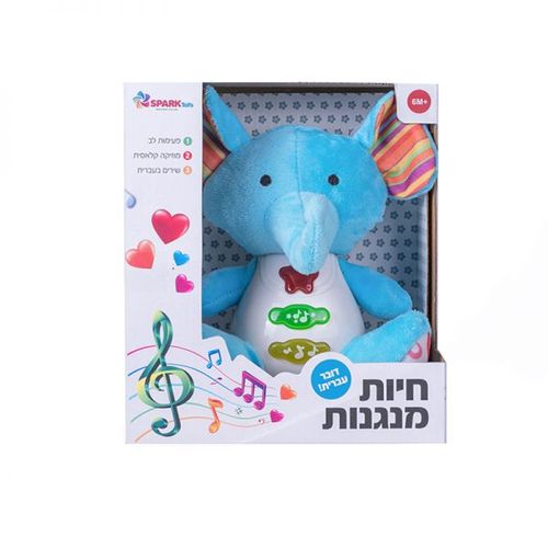 חיות מנגנות – פילון דובר עברית