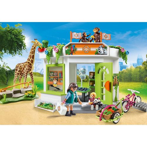 פליימוביל מרפאה וטרינרית בגן חיות 70900