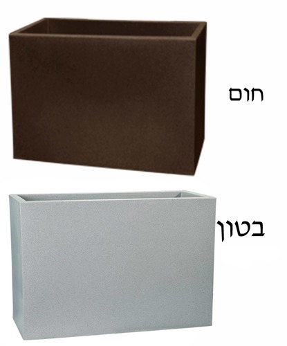 אדנית דמוי בטון דגם רוטו מלבן