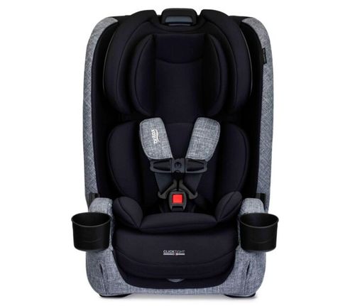 כיסא בטיחות משולב בוסטר וואן4לייף סלים One4Life Slim ClickTight - שחור Raven Black