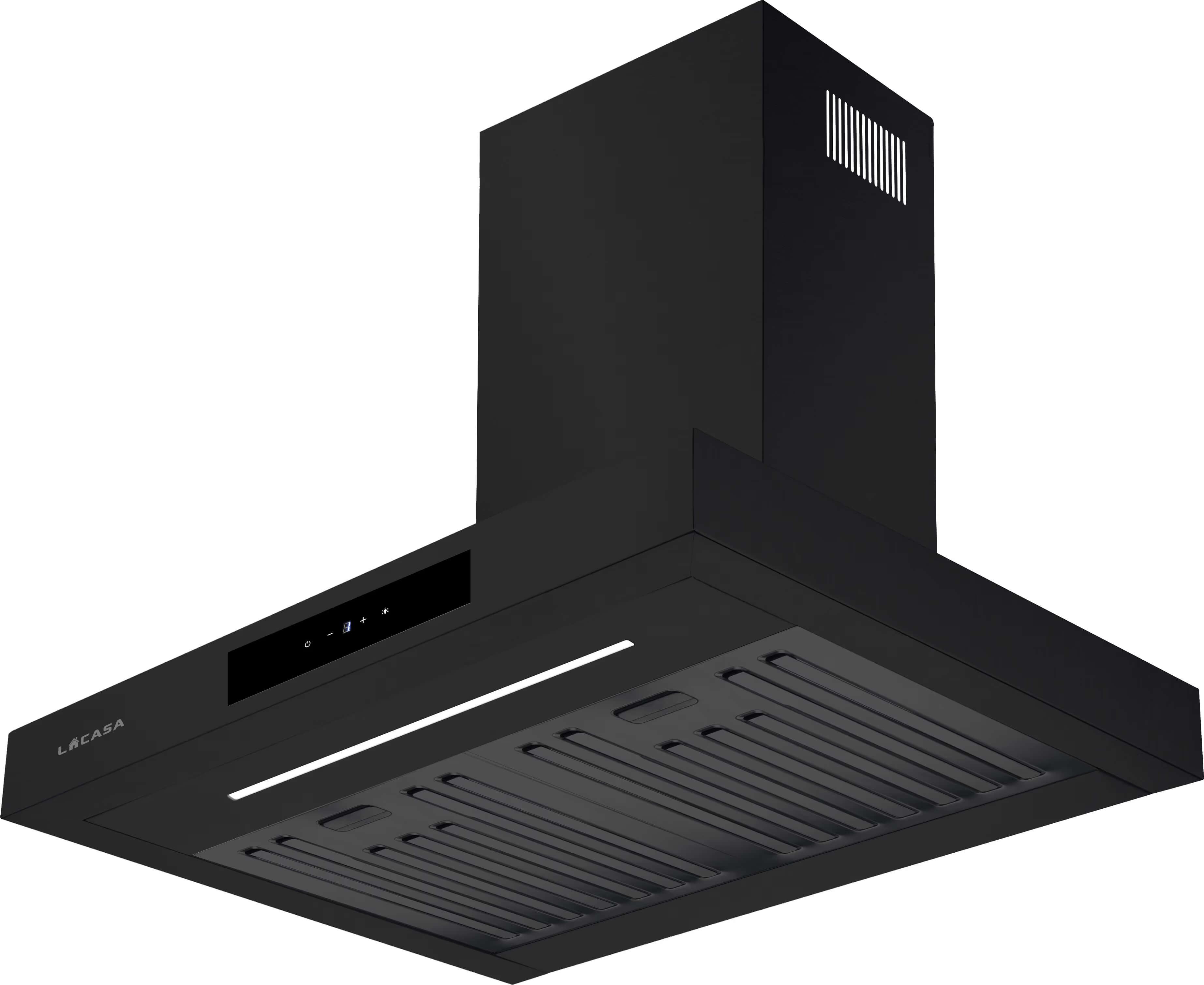 קולט אדים ארובה 60 ס"מ לקאזה דגם LC1602BLK שחור