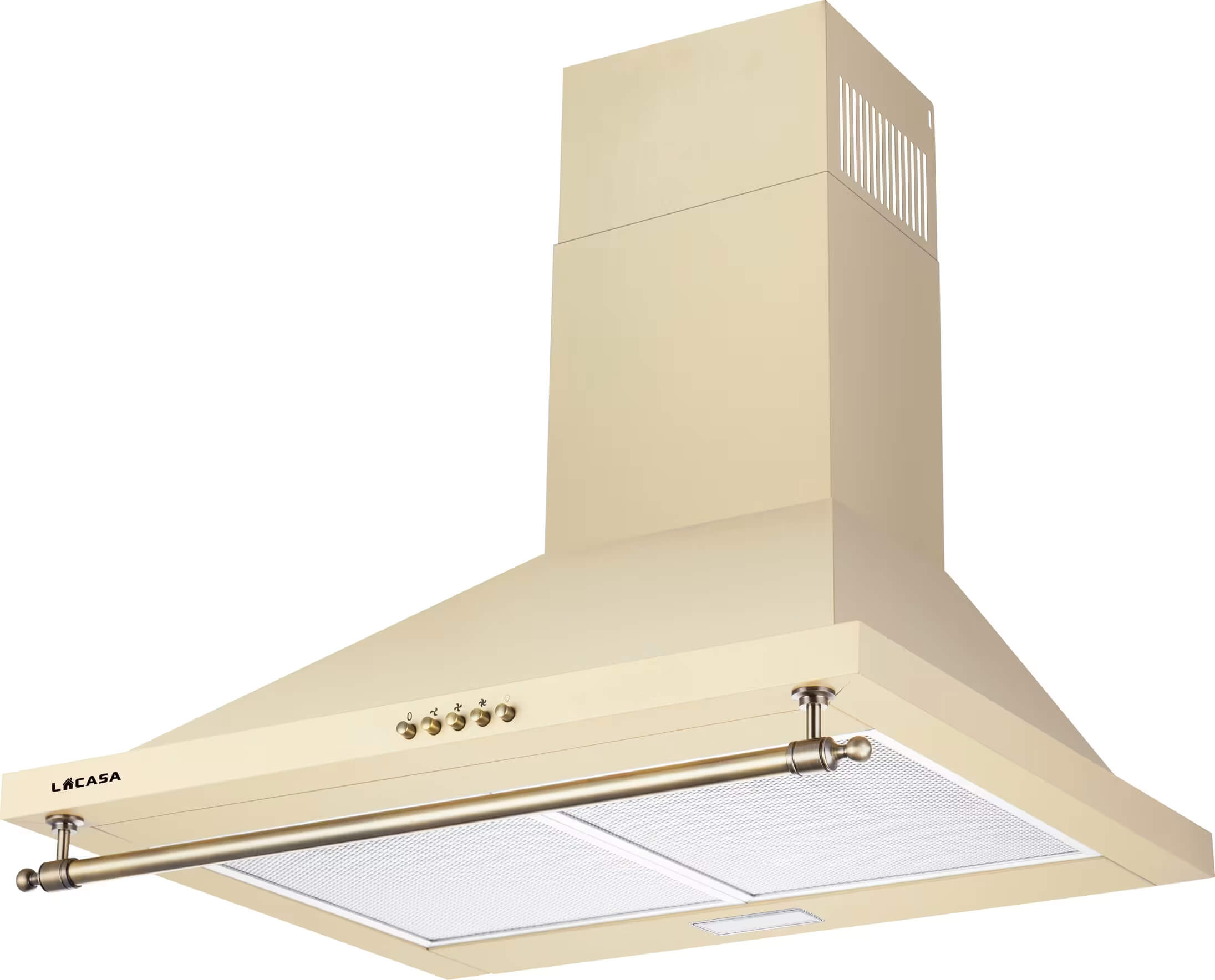 קולט אדים ארובה 60 ס"מ לקאזה דגם LC3601RC קרם