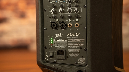 בידורית רמקול נייד מוגבר SOLO PORTABLE