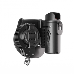 פונדה לאזיקים עם שליפה מהירה דור 2 + פונדה גז פלפל עם מתאם פדל דור 2 של ORPAZ