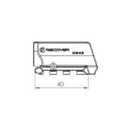 RECOVER TACTICAL OR43 Sub Compact Rail Adapter For The Glock 43 43X and 48 MOS מסילה לאקדח גלוק