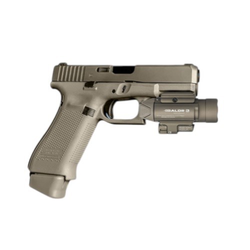 פנס משולב ציין אדום בצבע מדברי OLIGHT BALDR RL