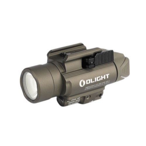 פנס משולב ציין אדום בצבע מדברי OLIGHT BALDR RL
