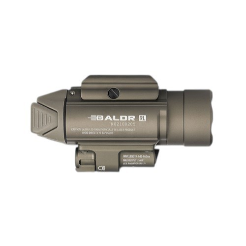 פנס משולב ציין אדום בצבע מדברי OLIGHT BALDR RL