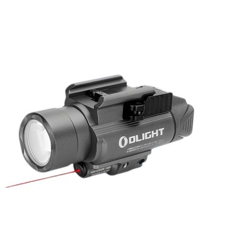 פנס משולב ציין אדום בצבע אפור OLIGHT BALDR RL