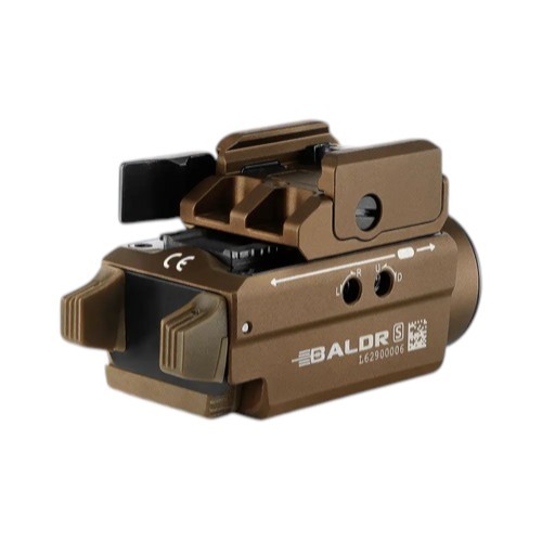 פנס משולב ציין ירוק בצבע מדברי  OLIGHT BALDR S
