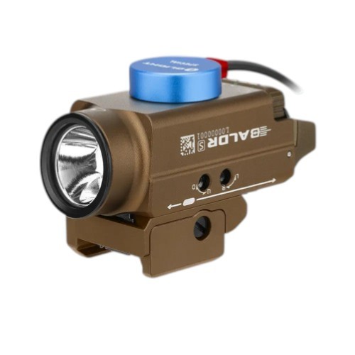 פנס משולב ציין ירוק בצבע מדברי  OLIGHT BALDR S