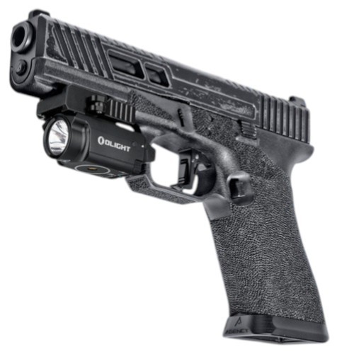 פנס משולב ציין אדום בצבע שחור OLIGHT BALDR RL MINI
