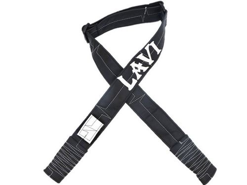 רצועת דמוי עור- שחור לבן דגם LAVI