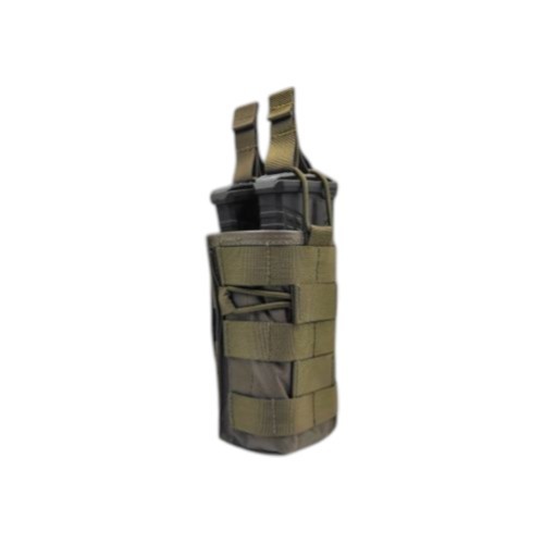 פאוץ מחסנית כפול מודולרי AK/ M4 ירוק - מצדה