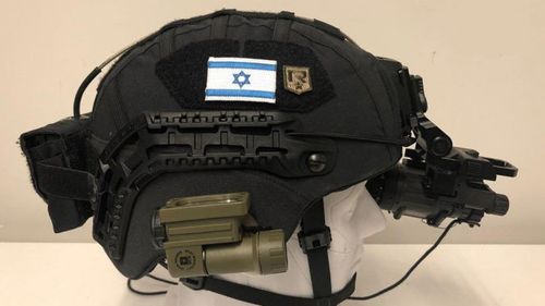 קסדה טקטית בליסטית רמת מיגון A3 - שחור דגם fast