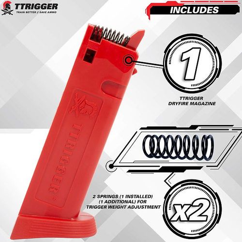 מחסנית לאימון יבש לאקדחי גלוק - TTRIGER