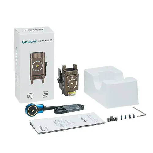 פנס משולב ציין ירוק BALDR MINI מדברי