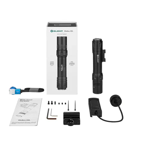 פנס עם ציין ירוק OLIGHT ODIN GL