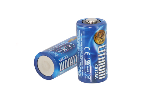 סוללת CR123A Lithium לכוחות בטחון