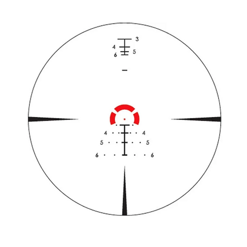 כוונת Strike Eagle® 1-8x24 FFP EBR-8 MOA LPVO של Vortex