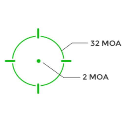 HOLOSUN SCS MOS Green כוונת לאקדח גלוק עם נקודה ירוקה