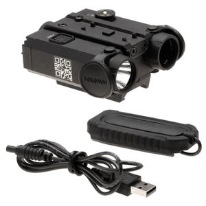 פאק עם ציין א"א וציין אדום, פנס גלוי וסמוי - HOLOSUN LS420R