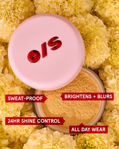 אבקה - Setting powder translucent