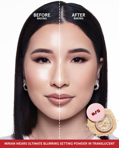 אבקה - Setting powder translucent