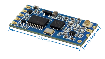 מודול משדר-מקלט RF 433Mhz HC-12 SI4463