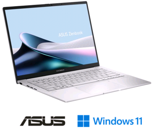 מחשב נייד אסוס ASUS Zenbook UX3405MA-PZ420W Ultra 7 155H כונן 1TB SSD זכרון 16GB ומ.גרפי Intel® Arc™ Graphics