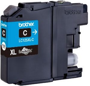 3 ראשי דיו מקוריים Brother LC125XLC