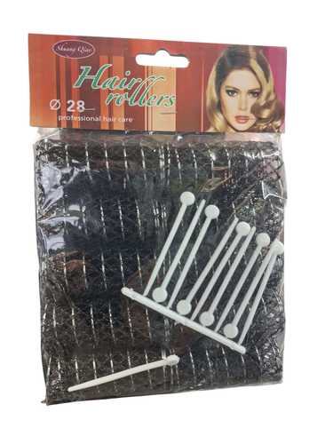 רולים לעיצוב שיער ותסרוקות  מידה 28מ 