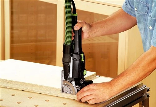 דומינו חשמלי FESTOOL DF 500 420W כולל סט אביזרים אביזרים מלא