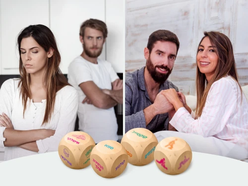 סט 4 קוביות - ערב דייט