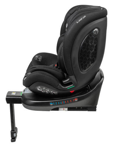 כיסא בטיחות מסתובב 360º משולב בוסטר דגם TRIVO בתקן I-Size ספורטליין צבע שחור
