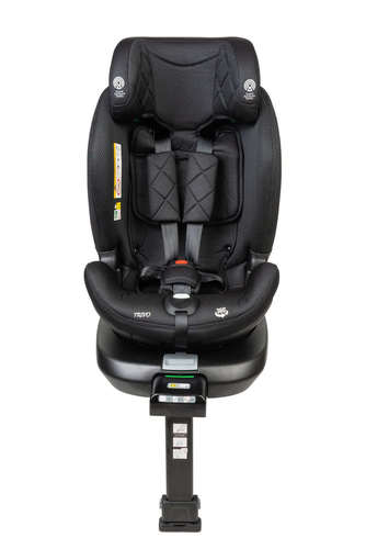 כיסא בטיחות מסתובב 360º משולב בוסטר דגם TRIVO בתקן I-Size ספורטליין צבע שחור