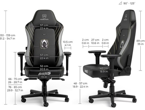 כסא גיימינג Noblechairs HERO Team Heretics Edition