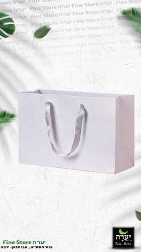 שקית נייר 12*40*30 ס