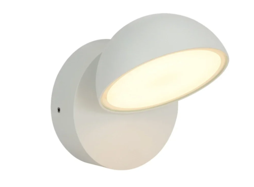 צמוד קיר מתכוונן "ונוס" גוף לבן 24W CCT Tri-Color IP54 יורולוקס 
