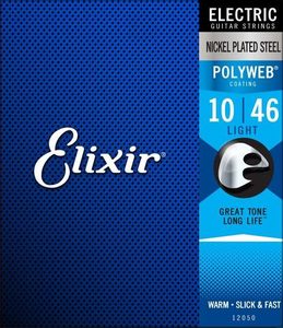 סט מיתרים לחשמלית ELIXIR POLYWEB 12050 0.10 