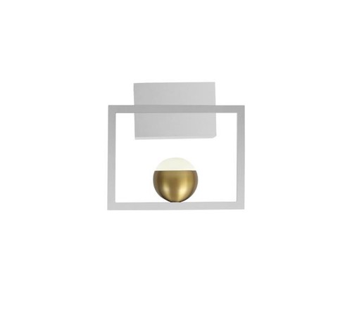 קיר לבן+פליז LED 3W