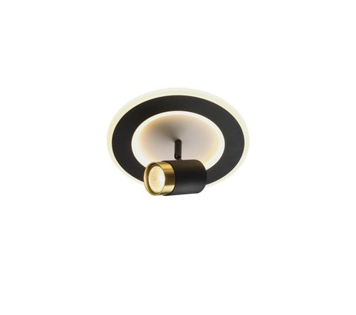 קיר שחור+זהב LED 20W